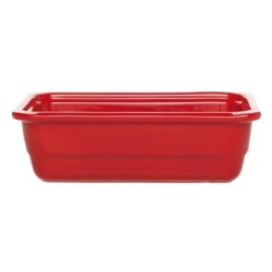 Plat grès Rouge cerise 325x175x100 mm - Gastronorm 1/3 - 2.5 L (Emile Henry)disponible à la Maison Pollet de Toulouse