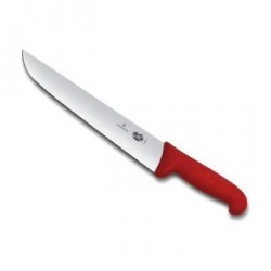 Trancheur/Boucher 31 cm manche Rouge (Victorinox)disponible à la Maison Pollet de Toulouse