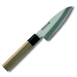 Boucher Deba 16.5 cm manche Bois (Yoshikin bunmei)disponible à la Maison Pollet de Toulouse