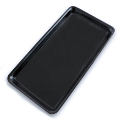 Plat Plexi noir - 530x210x17 mm - Gastronorm 2/5disponible à la Maison Pollet de Toulouse