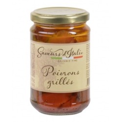 Poivron grillé à l'huile - 340 g (Saveurs d'Italie)disponible à la Maison Pollet de Toulouse