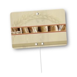 Etiquette : Fournil neutre - 7x10 cm (pique inox)disponible à la Maison Pollet de Toulouse