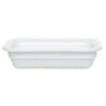 Plat grès Blanc 265x160x65 mm - Gastronorm 1/4 - 0.85 L (Emile Henry)disponible à la Maison Pollet de Toulouse