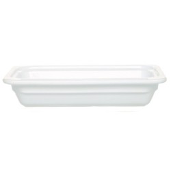 Plat grès Blanc 325x175x65 mm - Gastronorm 1/3 - 1.8 L (Emile Henry)disponible à la Maison Pollet de Toulouse