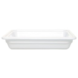 Plat grès Blanc 345x325x65 mm - Gastronorm 2/3 - 3.4 L (Emile Henry)disponible à la Maison Pollet de Toulouse