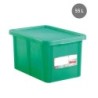 Bac & Couvercle HACCP PEHD Vert 55 L - 600x400x334 mm (Gilac)disponible à la Maison Pollet de Toulouse