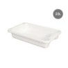 Bac Renforcé PEHD Blanc 23 L - 665x420x125 mm (Gilac)disponible à la Maison Pollet de Toulouse