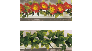 Barrettes entre plats pour vitrine