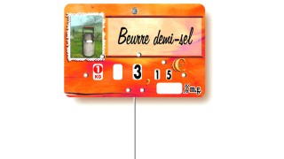 Etiquettes Crèmerie